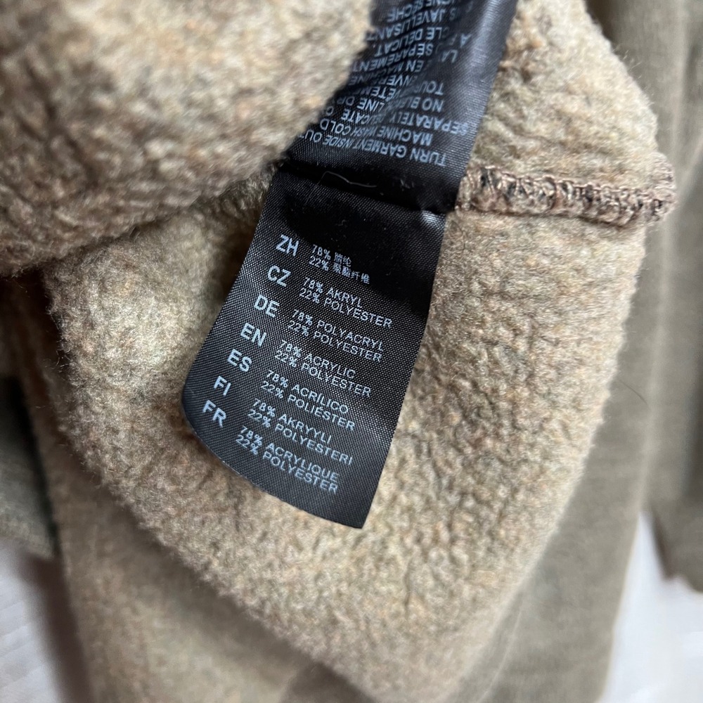 Kuhl Europa 1/4 Zip‎ Fleece Sweater Pullover Alfpaca Beige Oatmeal Men's Size XL - Picture 9 of 10